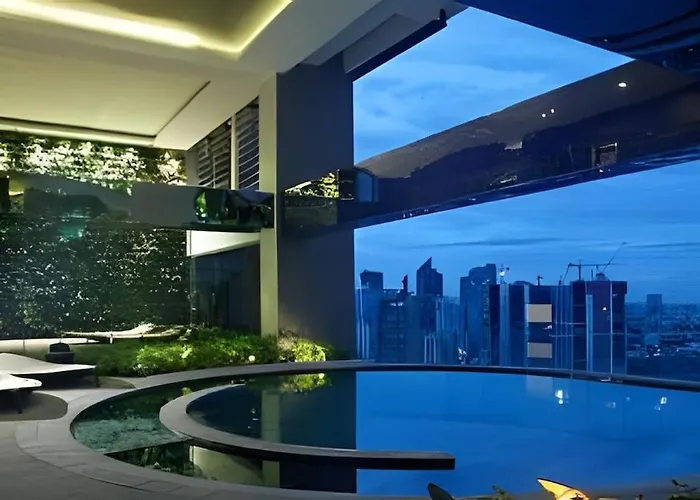 D-studio,best Sunset Pool,luxury,hotel Style Apartment Manila